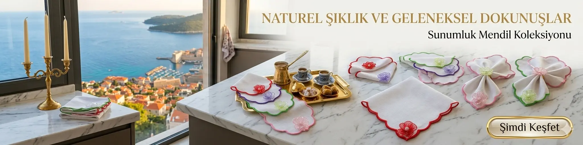 Sunum mendil koleksiyonu